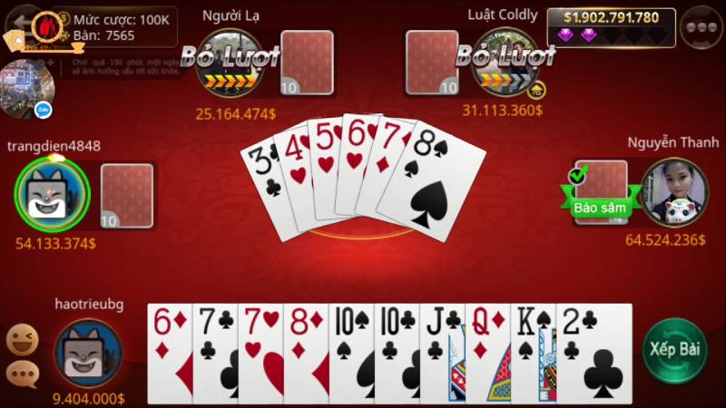 Chiến thuật thắng lớn khi chơi Sâm Lốc online